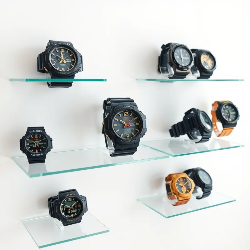 G-ShockHitZ จำหน่ายนาฬิกา Casio G-Shock และ Baby-G ของใหม่แท้ พร้อมประกันศูนย์ CMG สำหรับผู้ที่ชื่นชอบนาฬิกาคุณภาพสูงในราคาคุ้มค่า มีนาฬิการุ่นใหม่และรุ่น Limited Edition ให้เลือกมากมาย เช่น GA110, GA100 และ BA110 เหมาะสำหรับผู้ที่ต้องการนาฬิกาที่มีความทนทานและดีไซน์ทันสมัย — สินค้าหลัก